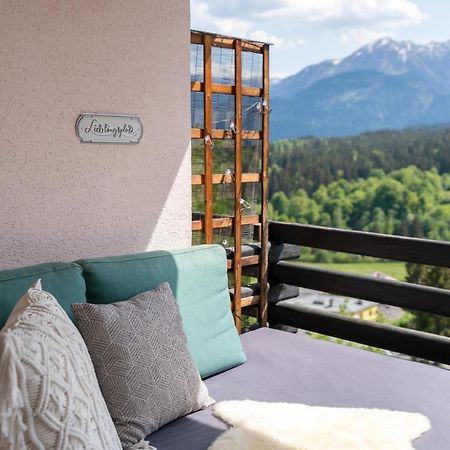-Panorama-Bergblick- Dampfbad-Dusche Und Aussenbett Apartment Flims Exterior photo