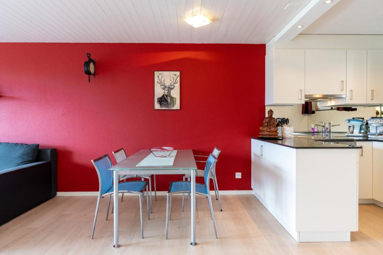 -Panorama-Bergblick- Dampfbad-Dusche Und Aussenbett Apartment Flims Exterior photo